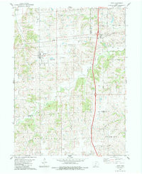 TRURO, IA HISTORICAL MAP GEOPDF 7.5X7.5