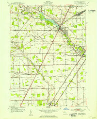 FLAT ROCK, MI HISTORICAL MAP GEOPDF 7.5X