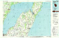 STURGEON BAY, WI HISTORICAL MAP GEOPDF 3