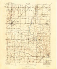 WELLINGTON, OH HISTORICAL MAP GEOPDF 15X