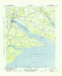 HERTFORD, NC HISTORICAL MAP GEOPDF 15X15