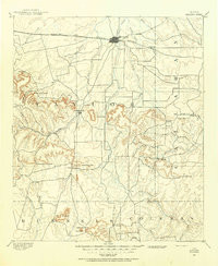 ABILENE, TX HISTORICAL MAP GEOPDF 30X30