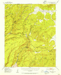 JEMEZ SPRINGS, NM HISTORICAL MAP GEOPDF