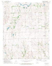 CLEVELAND, KS HISTORICAL MAP GEOPDF 7.5X