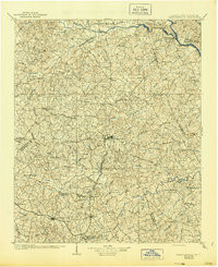 CRAWFORDVILLE, GA-SC HISTORICAL MAP GEOP