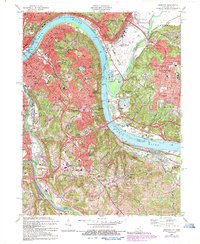 NEWPORT, KY-OH HISTORICAL MAP GEOPDF 7.5