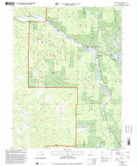 DINSMORE, CA HISTORICAL MAP GEOPDF 7.5X7