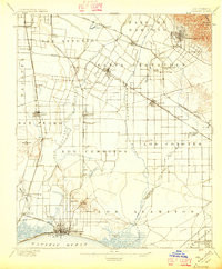 DOWNEY, CA HISTORICAL MAP GEOPDF 15X15 G