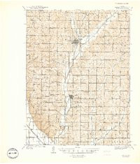 TARKIO, MO HISTORICAL MAP GEOPDF 15X15 G