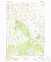 MEADOW PEAK, ID HISTORICAL MAP GEOPDF 7.