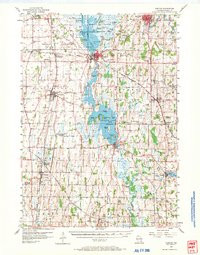 HORICON, WI HISTORICAL MAP GEOPDF 15X15