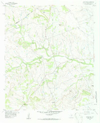 CASTLE PEAK, TX HISTORICAL MAP GEOPDF 7.