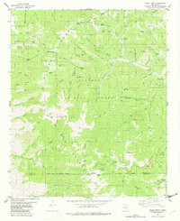 NOGAL PEAK, NM HISTORICAL MAP GEOPDF 7.5