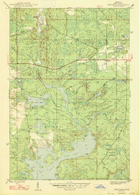 LAKE MARY, MI HISTORICAL MAP GEOPDF 7.5X