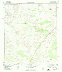 Y T RANCH, TX HISTORICAL MAP GEOPDF 7.5X