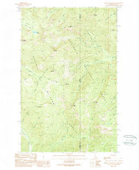 BENNING MOUNTAIN, ID-MT HISTORICAL MAP G
