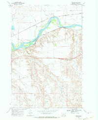 HORTON, MT HISTORICAL MAP GEOPDF 7.5X7.5