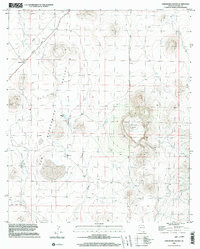 PARAMORE CRATER, AZ HISTORICAL MAP GEOPD