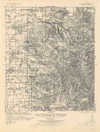 CHIRICAHUA PEAK, AZ HISTORICAL MAP GEOPD