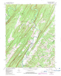 CAPON BRIDGE, WV-VA HISTORICAL MAP GEOPD