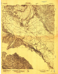 SALINAS, CA HISTORICAL MAP GEOPDF 15X15