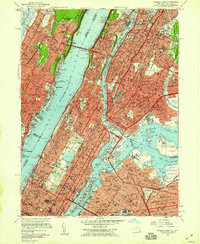 CENTRAL PARK, NY-NJ HISTORICAL MAP GEOPD