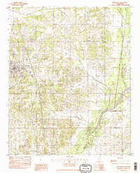 HERNANDO, MS HISTORICAL MAP GEOPDF 7.5X7