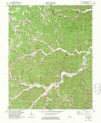 MAULDEN, KY HISTORICAL MAP GEOPDF 7.5X7.