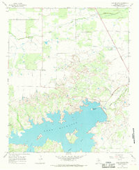 LAKE KICKAPOO, TX HISTORICAL MAP GEOPDF
