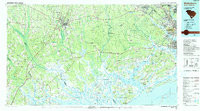 WALTERBORO, SC HISTORICAL MAP GEOPDF 30X