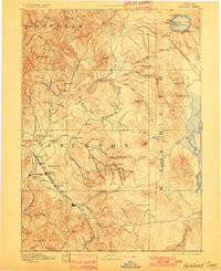 MEDFORD E, OR-CA HISTORICAL MAP GEOPDF 1