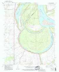 MILLIKIN, LA-MS HISTORICAL MAP GEOPDF 7.