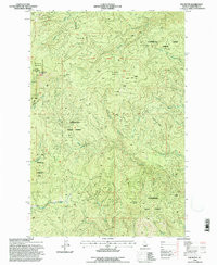 ELK BUTTE, ID HISTORICAL MAP GEOPDF 7.5X