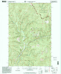 TAYLOR PEAK, ID-MT HISTORICAL MAP GEOPDF