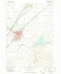 BLACKFOOT, ID HISTORICAL MAP GEOPDF 7.5X