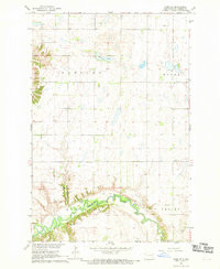 NOME SE, ND HISTORICAL MAP GEOPDF 7.5X7.