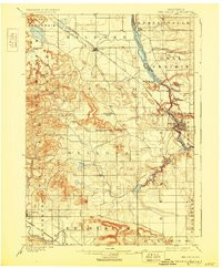 WISCONSIN DILLS, WI HISTORICAL MAP GEOPD