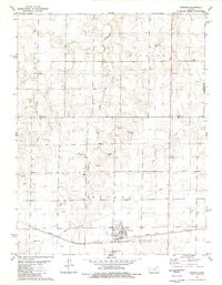 RANSOM, KS HISTORICAL MAP GEOPDF 7.5X7.5
