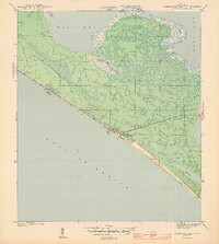 PANAMA CITY BEACH, FL HISTORICAL MAP GEO
