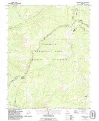 TAMARACK FLAT, CA HISTORICAL MAP GEOPDF
