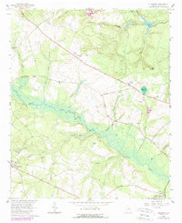 ALEXANDER, GA HISTORICAL MAP GEOPDF 7.5X