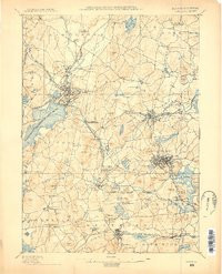 MARLBOROUGH, MA HISTORICAL MAP GEOPDF 15