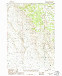 BENNETT MOUNTAIN, ID HISTORICAL MAP GEOP