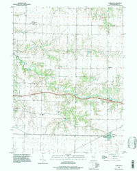 CAMERON, IL HISTORICAL MAP GEOPDF 7.5X7.