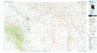 SAFFORD, AZ-NM HISTORICAL MAP GEOPDF 30X