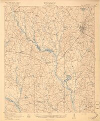 STATESBORO, GA HISTORICAL MAP GEOPDF 15X