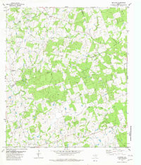 BEAUKISS, TX HISTORICAL MAP GEOPDF 7.5X7