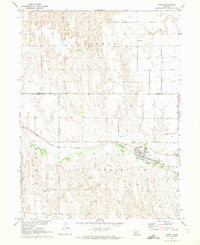 EUSTIS, NE HISTORICAL MAP GEOPDF 7.5X7.5