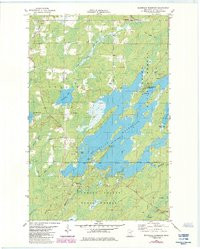 WHITEFACE RESERVOIR, MN HISTORICAL MAP G