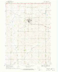 AURELIA, IA HISTORICAL MAP GEOPDF 7.5X7.